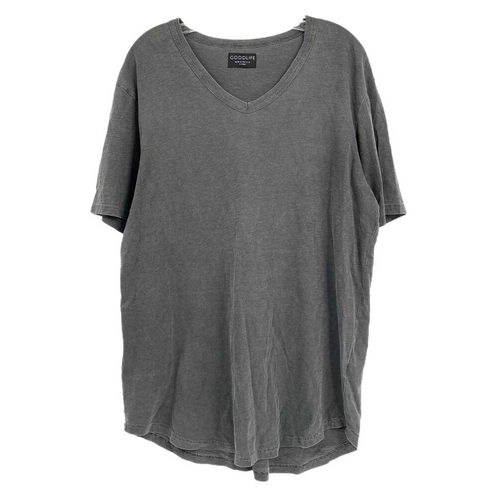 Goodlife Gray V-Neck Short Sleeve Tee | Size XL